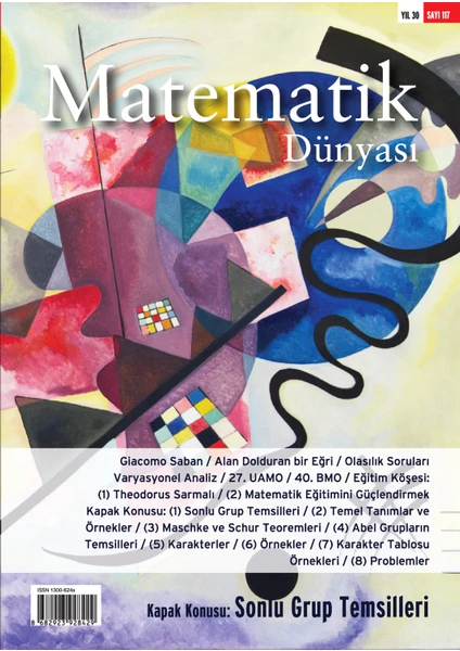 Matematik Dünyası Dergisi SAYI:117 YIL:2023