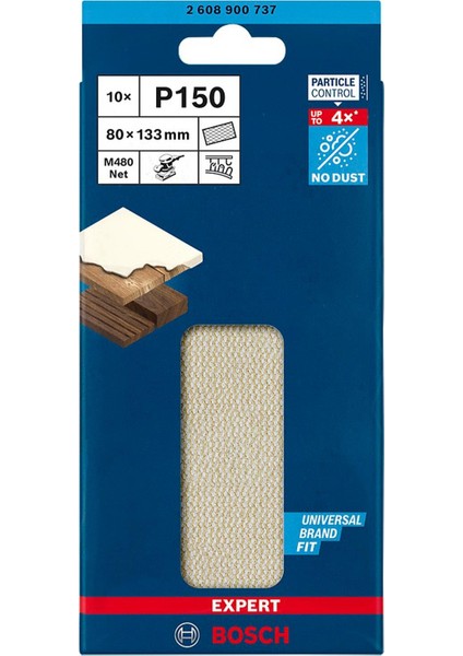 M480 80X133 mm 150 Kum Elek Telli Ağ Zımpara 2608900737 fiyatları