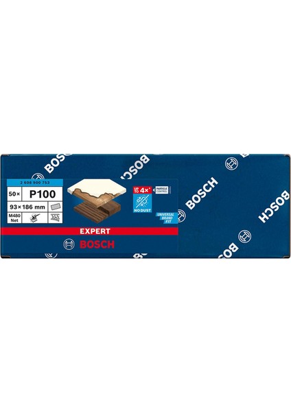 M480 93X186 mm 100 Kum Elek Telli Ağ Zımpara 2608900753 fiyatları