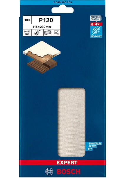 M480 115X230 mm 120 Kum Elek Telli Ağ Zımpara 2608900763 fiyatları