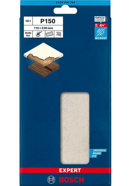 M480 115X230 mm 150 Kum Elek Telli Ağ Zımpara 2608900764 fiyatları