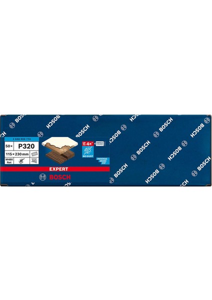 M480 115X230 mm 320 Kum Elek Telli Ağ Zımpara 2608900774 fiyatları