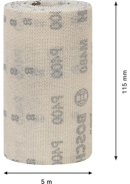 M480 115 mm 400 Kum Cırtlı Rulo Elek Telli Ağ Zımpara 2608900793 fiyatları