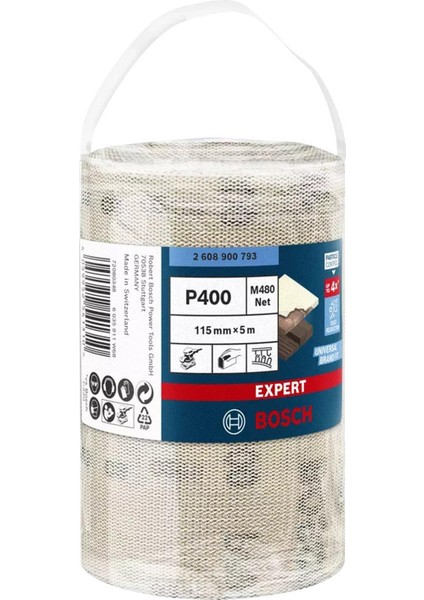 M480 115 mm 400 Kum Cırtlı Rulo Elek Telli Ağ Zımpara 2608900793 modelleri