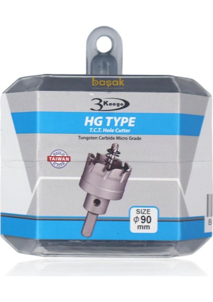 90 mm Tct Elmas Uçlu Panç HG60