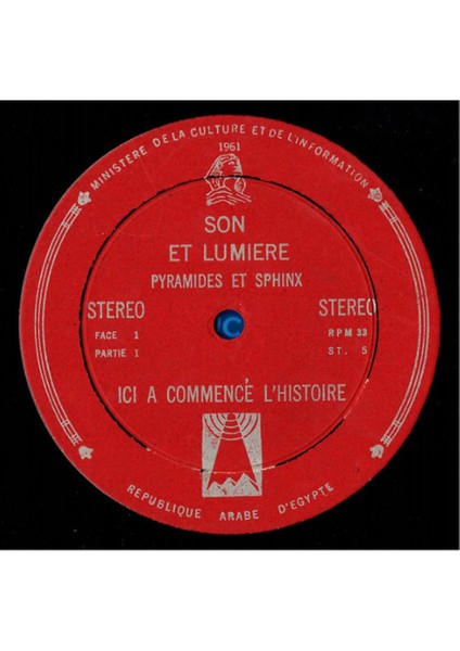 Georges Delerue – Ici A Commencé L'histoire - Pyramides Et Sphinx Lp