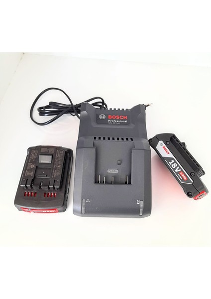 Şarj Cihazı Gal 18V-40 ve 2 Adet 2 Ah Bosch Göstergeli Batarya