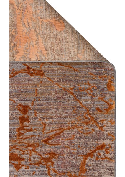 La Paz Lpz 01 Copper Modern Desenli Yumuşak Dokulu Yüksek Kaliteli Sık Dokuma 120 Tarak Ipek Halı fiyatları