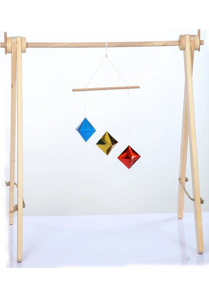 Montessori Octahedron ve Gobbi Mobil Set / Ikili Mobil Seti