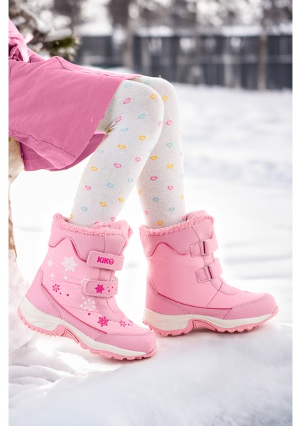 Kartanesi Cırtlı Kız Çocuk Kar Bot Soğuk Suya Dayanıklı