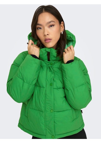 Onlann Premium Puffer Jkt Short Otw Kadın Mont