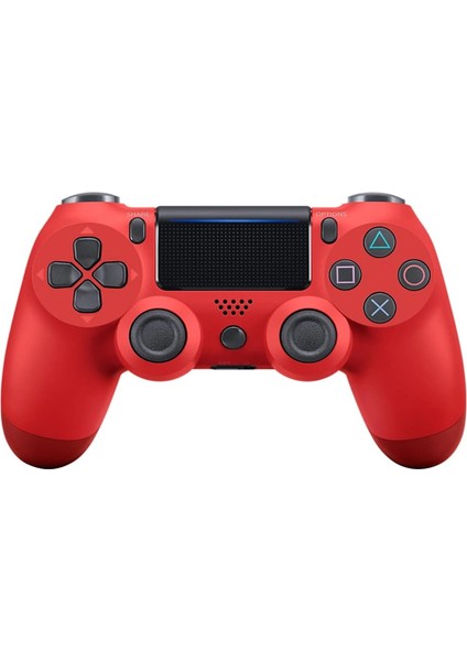 Blue İnter Ps4 Kırmızı  Doubleshock Wireless Gamepad Joystick Kablosuz Ps4 Oyun Kolu