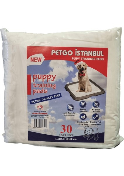 Istanbul Köpek Tuvalet Pedi Çiş Pedi 30 ’ Lu 60X90CM