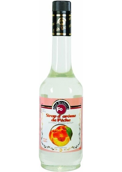 Şeftali Aromalı Kokteyl ve Kahve Şurubu 700 ml