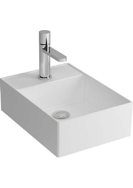 Minline Tezgah Üstü Plus Lavabo 32.5X45X14 cm