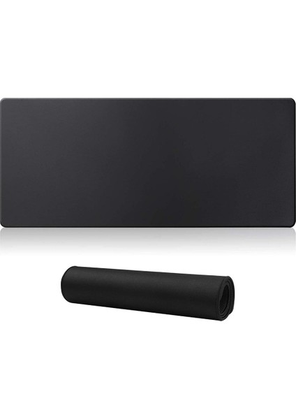 Oyuncu 70CMX30CM 3mm Kenar Dikişli Siyah Mause Ped Gaming Mouse Pad Kaydırmaz Mousepad Uzun Klavye Fare Altlığı