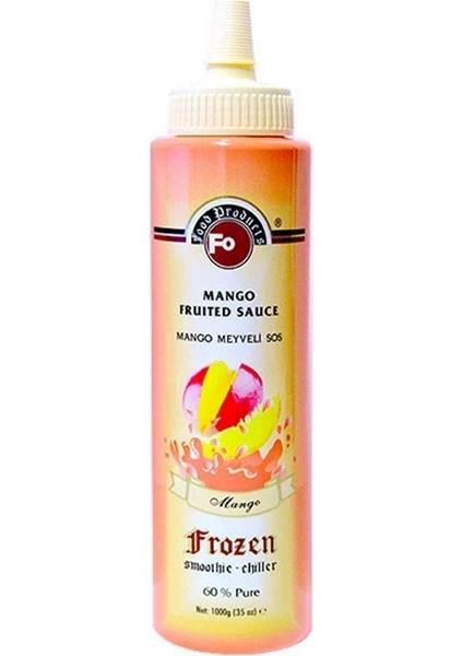 Fo Mango Meyve Püresi Frozen 1 Kg