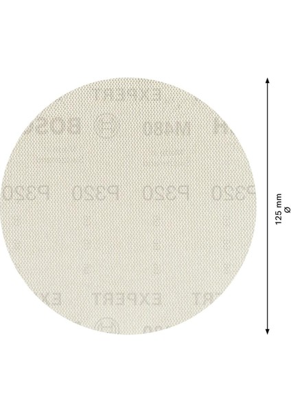 M480 125 mm 320 Kum Elek Telli Ağ Zımpara 2608900678 fiyatları