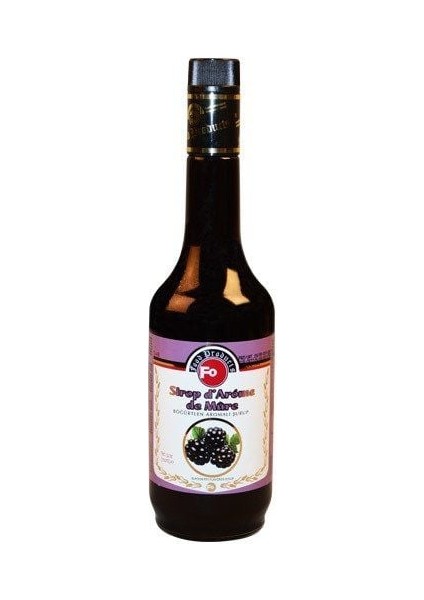 Böğürtlen Aromalı Kokteyl ve Kahve Şurubu 700 ml
