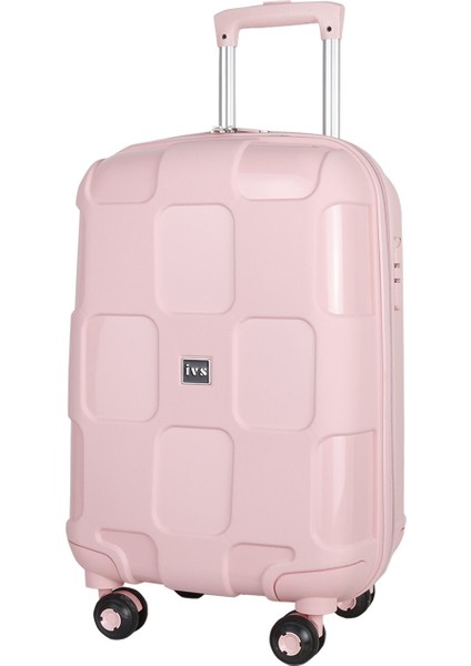 Pembe Kare Kabin Boy Kabin Boy Seyahat Çantası PP4040-690-S Pembe