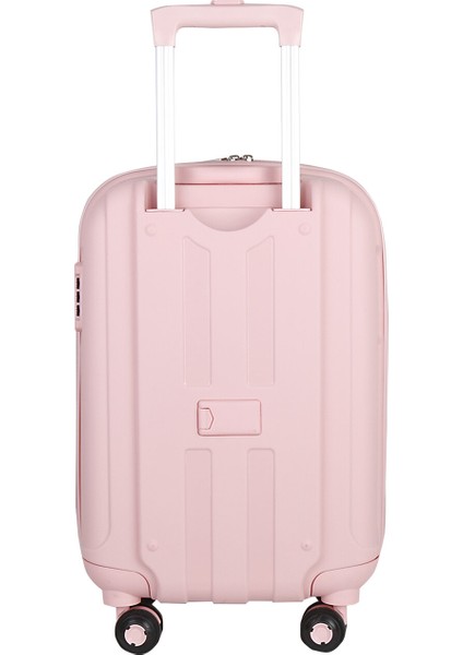 Pembe Kare Kabin Boy Kabin Boy Seyahat Çantası PP4040-690-S Pembe