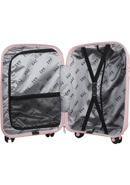 Pembe Kare Kabin Boy Kabin Boy Seyahat Çantası PP4040-690-S Pembe