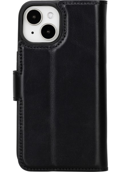 Hakiki Deri Iphone 15 Modelleri Için Kablosuz Şarj Uyumlu Cüzdanlı Telefon Kılıfı fırsatları