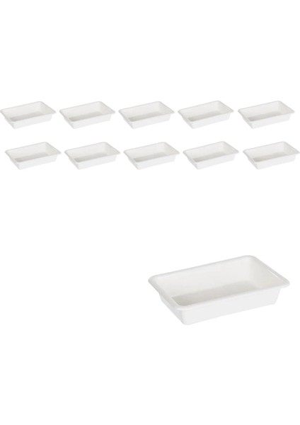Numune Taşıma Tepsi 2,2 Lt. - 10 Adetlik Toptan Set
