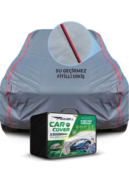 Toyota Yaris 1999-2005X300 Fitilli Araba Branda Miflonlu Oto Çadır Örtü