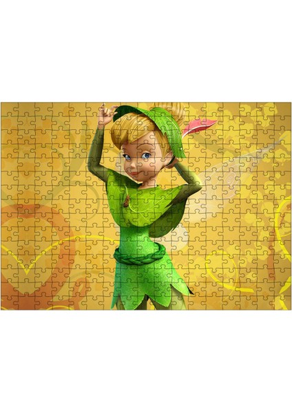 Ahşap Mdf Puzzle Yapboz Tinkerbell 255 Parça 35*50 cm