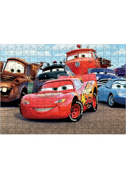 Ahşap Mdf Puzzle Yapboz Arabalar 255 Parça 35*50 cm