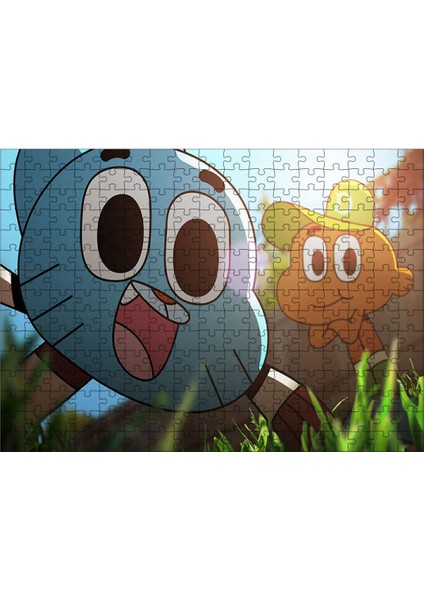 Ahşap Mdf Puzzle Yapboz Gumball 255 Parça 35*50 cm