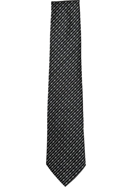 Çizgili Desenli Kravat