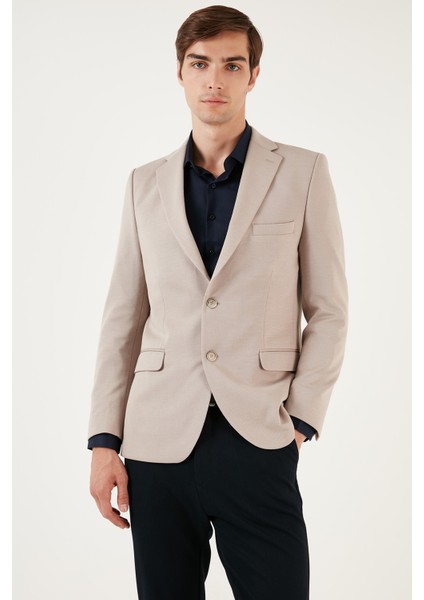 6 Drop Çift Yırtmaçlı Kırçıllı Slim Fit Blazer Erkek Ceket 6601040 modelleri