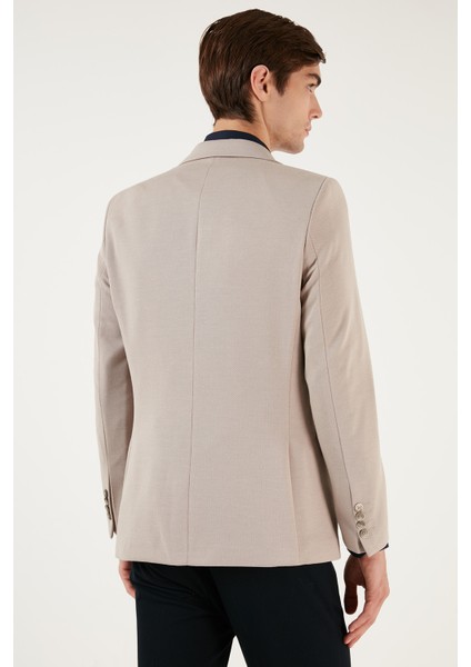 6 Drop Çift Yırtmaçlı Kırçıllı Slim Fit Blazer Erkek Ceket 6601040 indirimleri