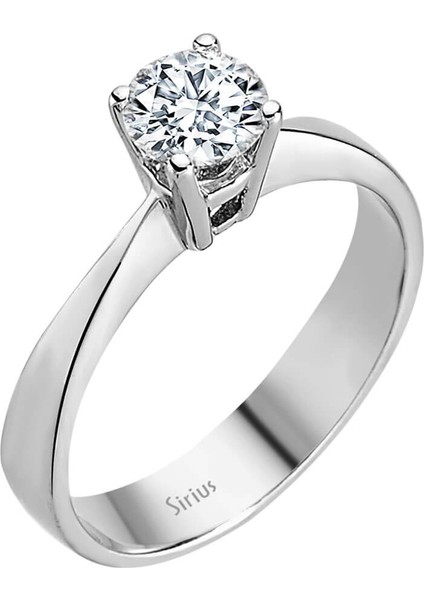 0,55 Karat Pırlanta Tektaş Yüzük