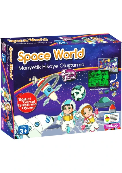 Space World Manyetik Hikaye Oluşturma