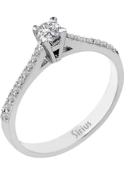 0,30 Karat Pırlanta Tektaş Yüzük