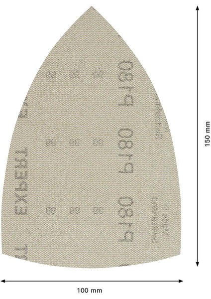 M480 100X150 mm 180 Kum Elek Telli Net Zımpara 2608900729 fiyatları