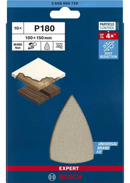 M480 100X150 mm 180 Kum Elek Telli Net Zımpara 2608900729 modelleri