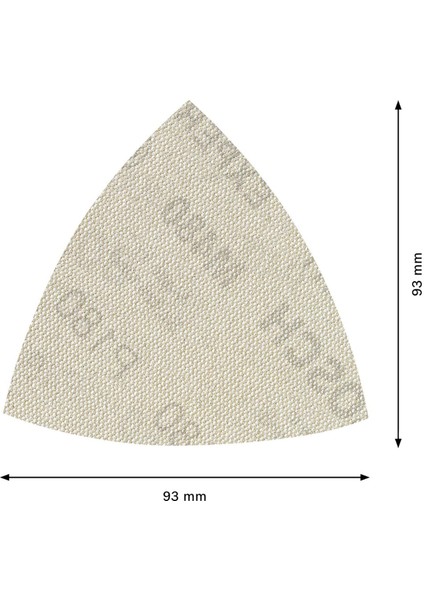 M480 93X93 mm 180 Kum Elek Telli Net Zımpara 2608900720