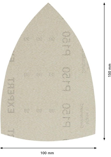 M480 100X150 mm 150 Kum Elek Telli Net Zımpara 2608900728 fiyatları