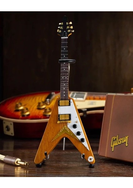 Axe Heaven Elektro Gitar Gövdesi Elektro Minyatür 25 cm 3D fiyatları