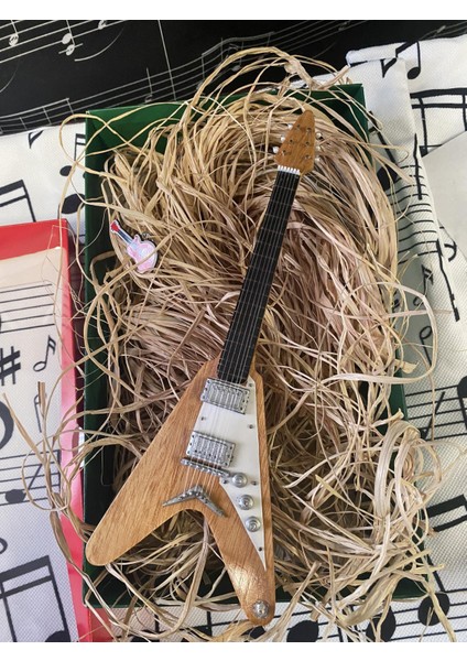 Axe Heaven Elektro Gitar Gövdesi Elektro Minyatür 25 cm 3D modelleri