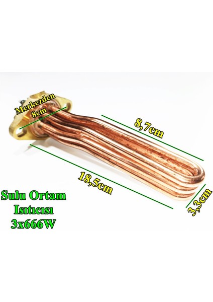 Kahvematik Isıtıcı Rezistans Bakır 2000W - Sern Ç1156 modelleri