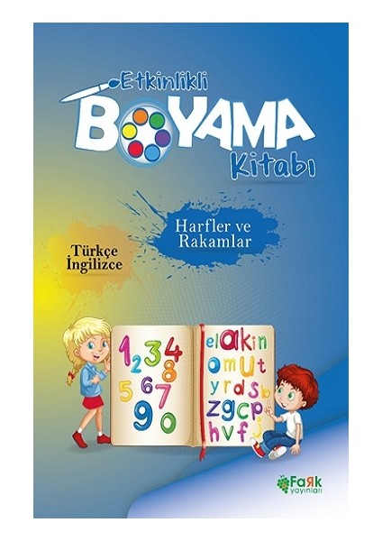 Etkinlikli Boyama Kitabı Harfler ve Rakamlar