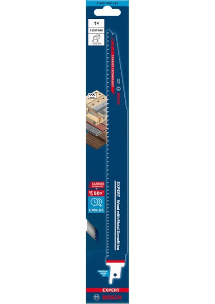 Expert S 1267 Xhm Ahşap-Metal 300 mm Panter Testere 1'li 2608900401 fiyatları