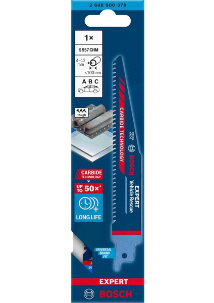 Expert S 957 Chm Otomotiv Çeliği Için Panter Testere 1'li 2608900378 fiyatları