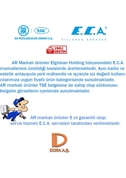 Lunetta Tek Gövde Eca Eviye Mutfak Bataryası 102118117