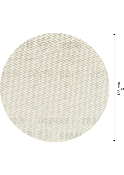 M480 125 mm 150 Kum Elek Telli Ağ Zımpara 2608900674 fiyatları